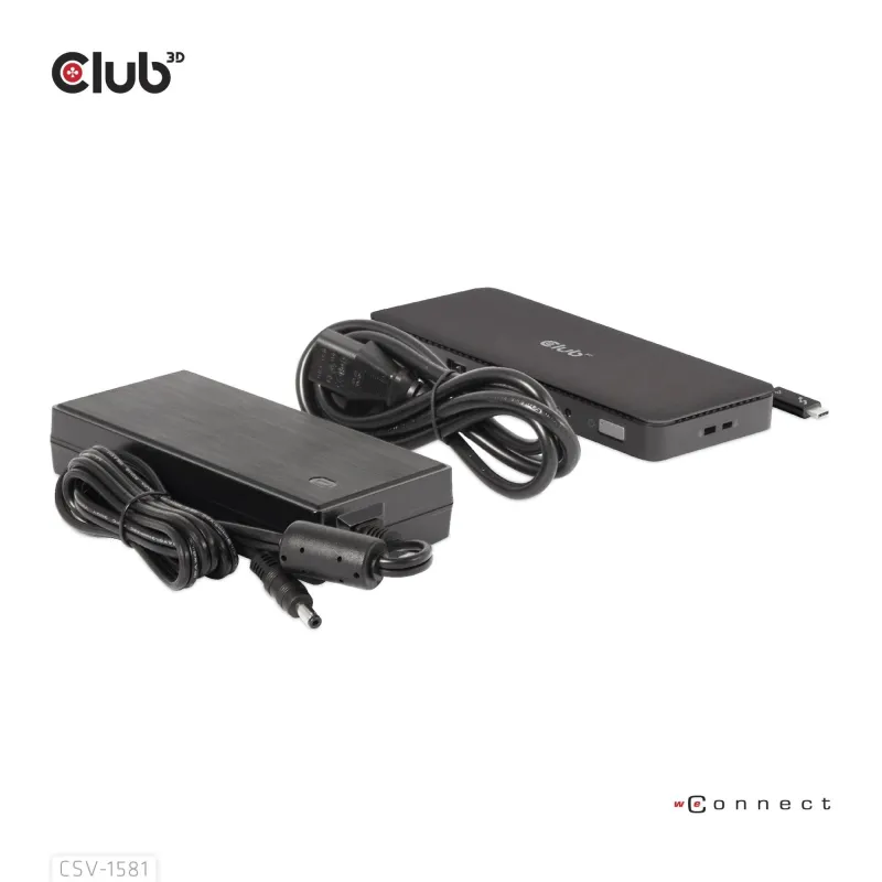 Nb acc docking station 11in1-thunderbolt csv-1581 club3d