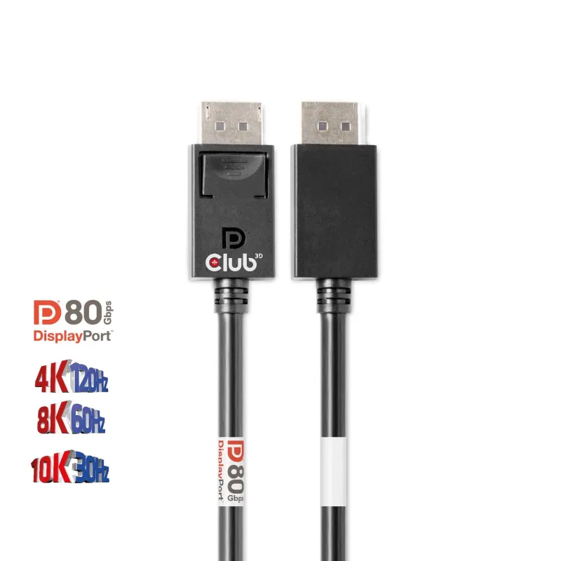 Cable dp to dp 1.2m-m-m cac-1091 club3d