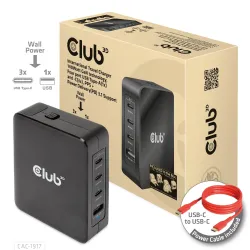 Mobile travel charger usb-c-140w gan cac-1917 club3d