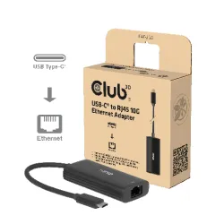 I-o adapter usb-c to rj45-10g m-f cac-2531 club3d