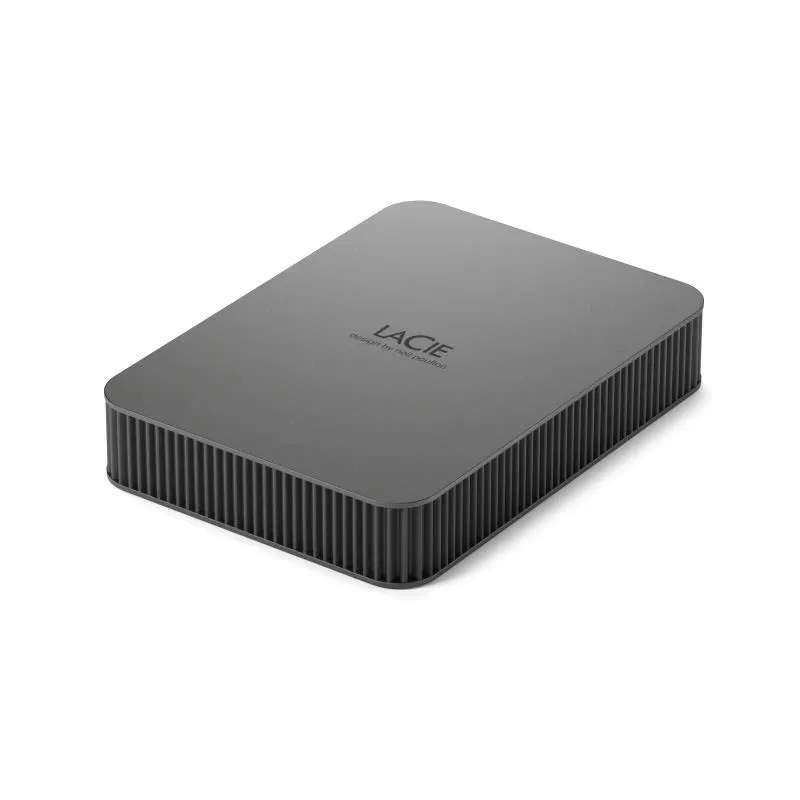 External HDD-LACIE-Mobile Drive Secure-STLR4000400-4TB-USB-C-USB 3.2-Colour Space Gray-STLR4000400