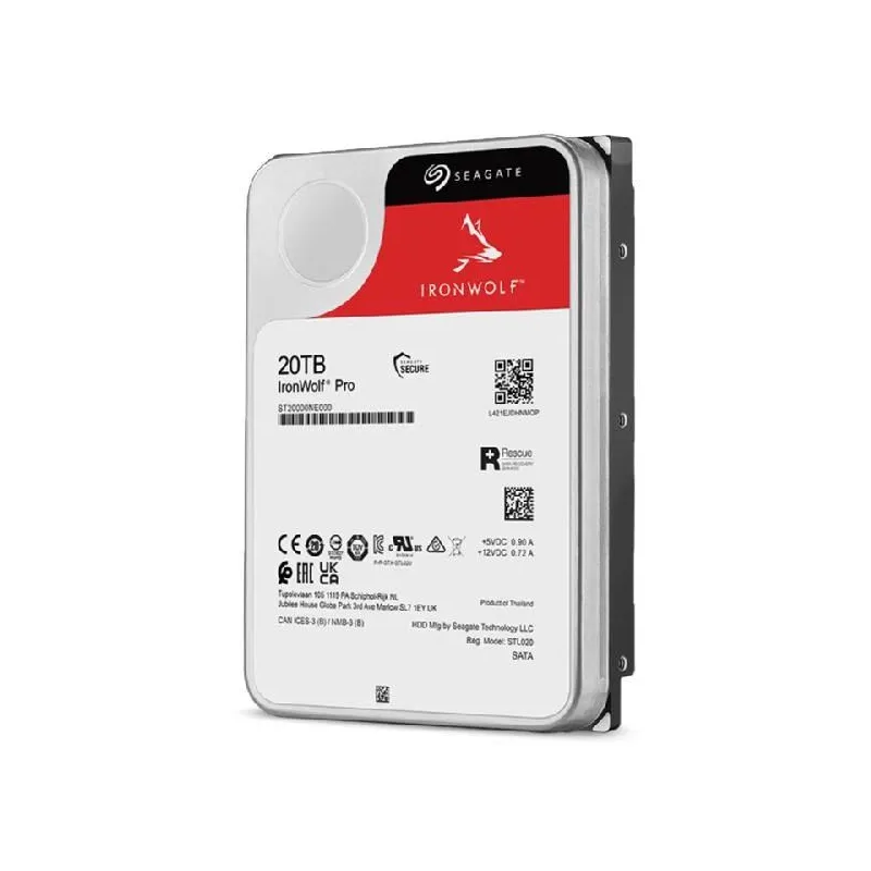 HDD-SEAGATE-IronWolf Pro-20TB-SATA-256 MB-7200 rpm-3,5-ST20000NT001