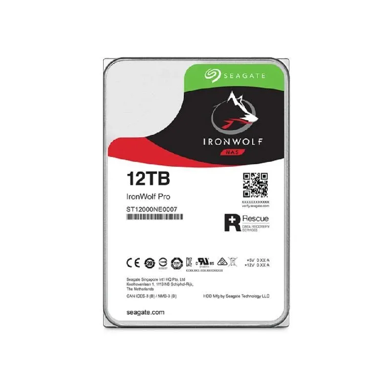 HDD-SEAGATE-IronWolf Pro-12TB-SATA-256 MB-7200 rpm-3,5-ST12000NT001