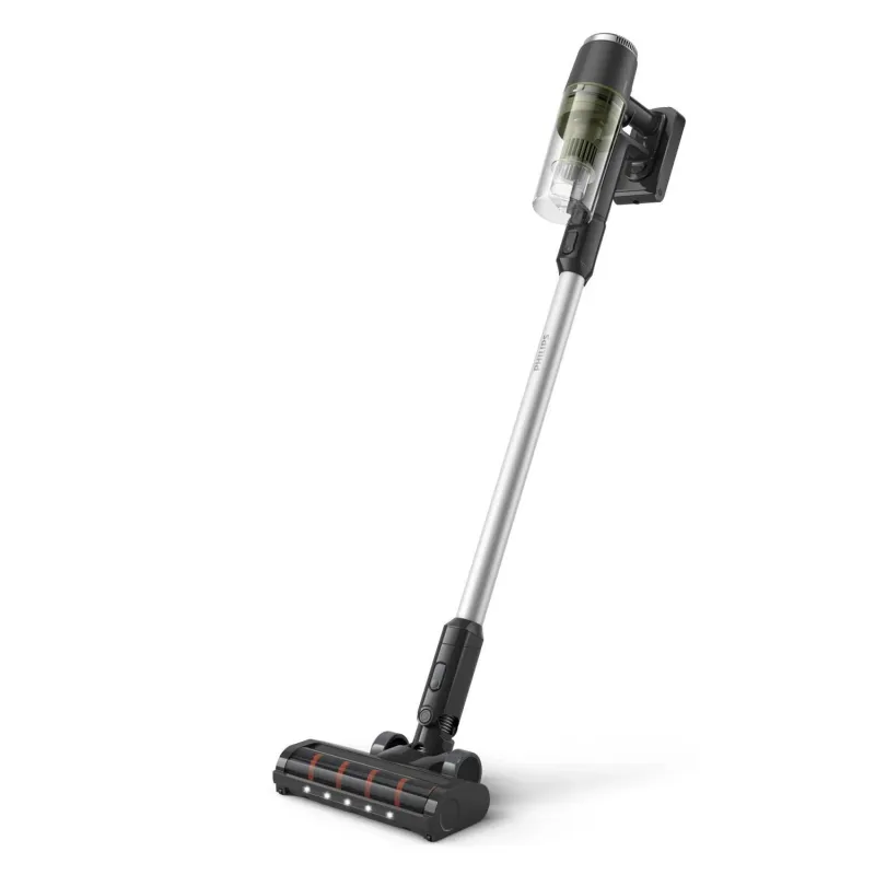 Vacuum Cleaner-PHILIPS-Upright-Bagless-Noise 80 dB-Green-Weight 1.2 kg-XC3033-01