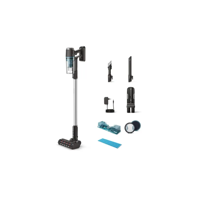 Vacuum Cleaner-PHILIPS-Upright-Bagless-Noise 80 dB-Weight 1.5 kg-XC3133-01