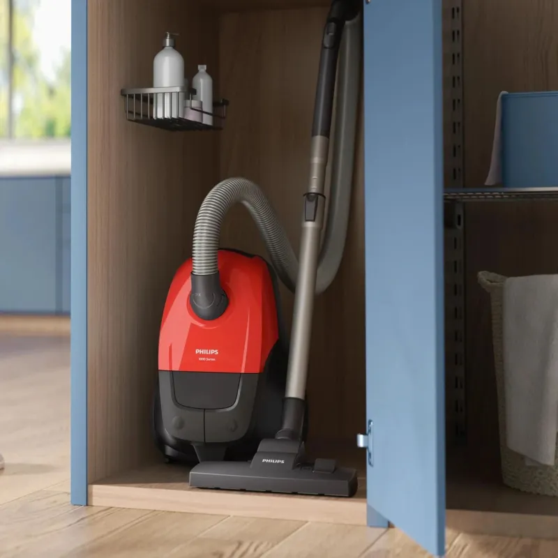 Vacuum Cleaner-PHILIPS-Input power 800 W-Dust capacity 3 L-Cylinder vacuum-Cleaning type Dry-Dust container Dust bag-Colour