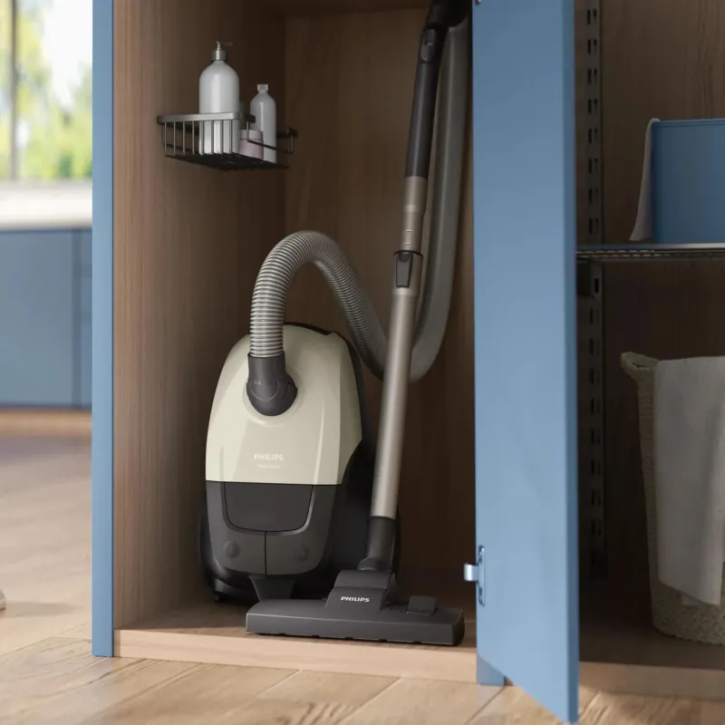 Vacuum Cleaner-PHILIPS-Input power 800 W-Dust capacity 3 L-Cylinder vacuum-Cleaning type Dry-Dust container Dust bag-Colour