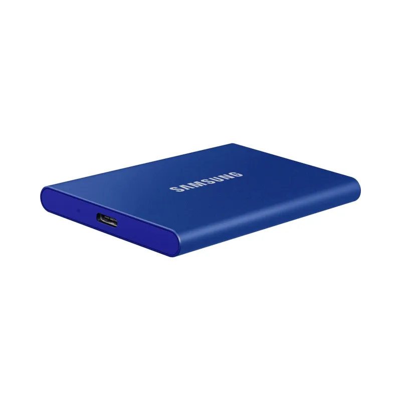 External SSD-SAMSUNG-T7-2TB-USB 3.2-Write speed 1000 MBytes-sec-Read speed 1050 MBytes-sec-MU-PC2T0H-WW