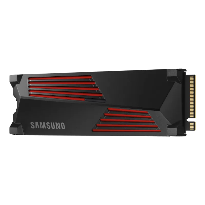 Samsung - 990 PRO with Heatsink - 1000 GB - SSD form factor M.2 2280 - Solid-state drive interface M.2 NVMe - Read speed 7450