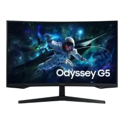 LCD Monitor-SAMSUNG-LS27CG552EUXEN-27-Gaming-Curved-Panel VA-2560x1440-16:9-165 Hz-Matte-1 ms-Height adjustable-Colour
