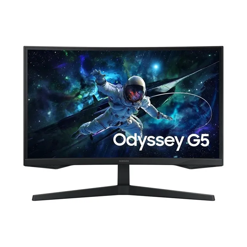 LCD Monitor-SAMSUNG-LS27CG552EUXEN-27-Gaming-Curved-Panel VA-2560x1440-16:9-165 Hz-Matte-1 ms-Height adjustable-Colour