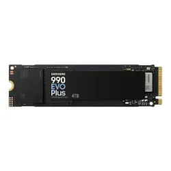 SSD-SAMSUNG-990 EVO Plus-4TB-M.2-PCIe Gen5-NVMe-TLC-Write speed 6300 MBytes-sec-Read speed 7250 MBytes-sec-2.38mm-TBW 2400