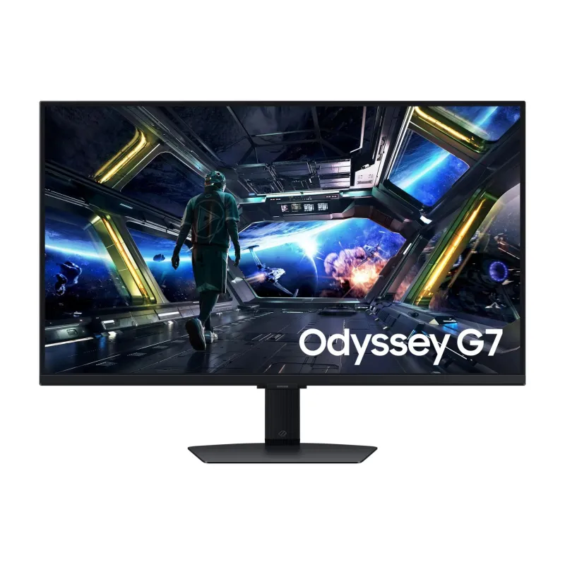 LCD Monitor-SAMSUNG-Odyssey G7-32-Gaming-Panel IPS-3840x2160-16:9-144Hz-1 ms-Speakers-Swivel-Pivot-Height