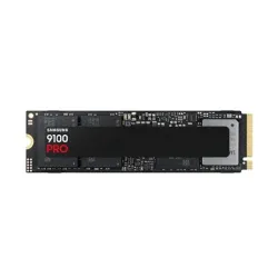 SSD-SAMSUNG-9100 PRO-1TB-M.2-PCIe Gen5-NVMe-TLC-Write speed 13300 MBytes-sec-Read speed 14700 MBytes-sec-2.38mm-TBW 600