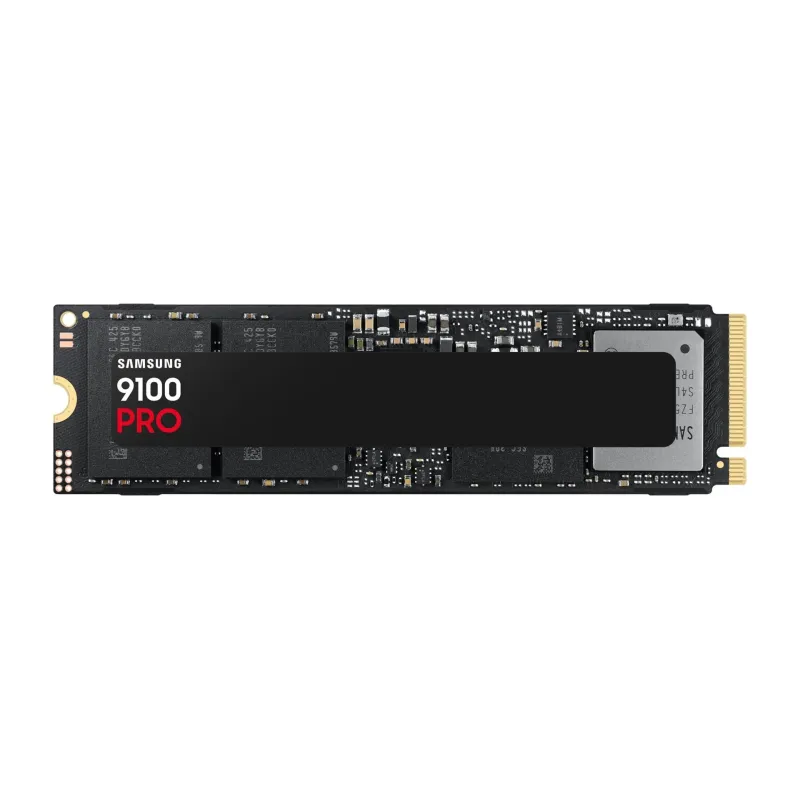 SSD-SAMSUNG-9100 PRO-2TB-M.2-PCIe Gen5-NVMe-TLC-Write speed 13400 MBytes-sec-Read speed 14700 MBytes-sec-2.38mm-TBW 1200