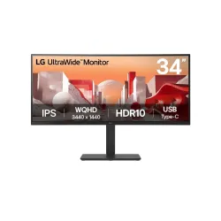 LCD Monitor-LG-34 -3440 x 1440 pixels-Wide Quad HD-Native aspect ratio 21:9-LCD-Curved-34BA75QE-B
