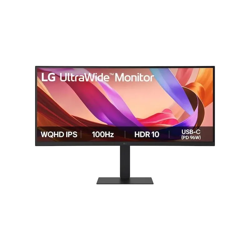 LCD Monitor-LG-34 -3440 x 1440 pixels-Wide Quad HD-Native aspect ratio 21:9-LCD-Curved-34U650A-B