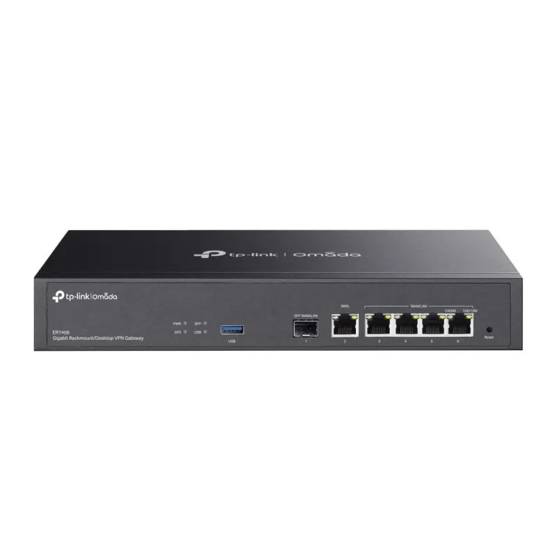Net router 1000m 6port vpn-omada er7406 tp-link