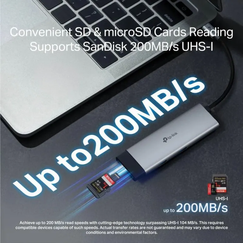 I-o hub usb-c 7port-uh7020c tp-link