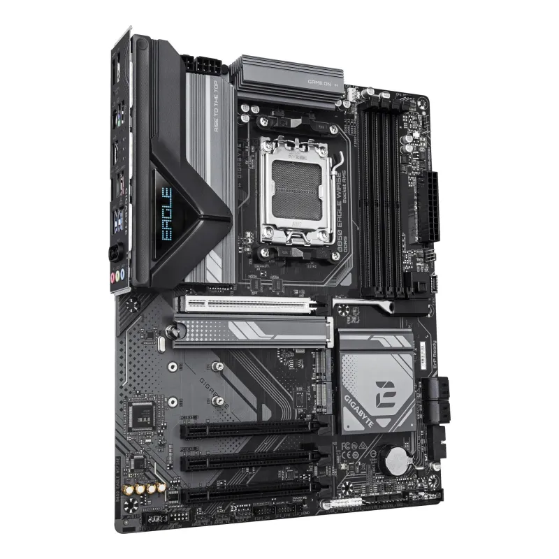 Mainboard-GIGABYTE-AMD B850-SAM5-ATX-Memory DDR5-Memory slots 4-3xPCI-Express 16x-3xM.2-1xHDMI-1xDisplayPort-4xUSB 2.0-4xUSB