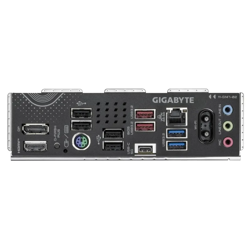 Mainboard-GIGABYTE-AMD B850-SAM5-ATX-Memory DDR5-Memory slots 4-3xPCI-Express 16x-3xM.2-1xHDMI-1xDisplayPort-4xUSB 2.0-4xUSB