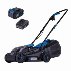 Akumulatora mauriņa pļaujmašīna BC-MP320-X, SET-L, Scheppach