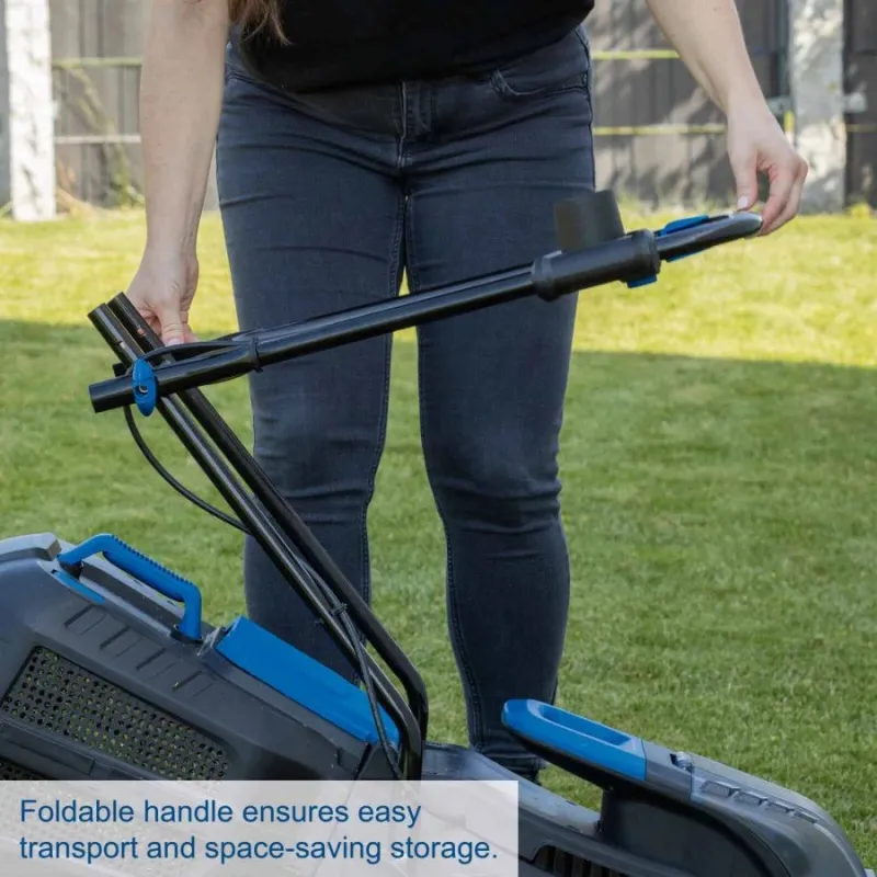 Akumulatora mauriņa pļaujmašīna BC-MP320-X, SET-L, Scheppach