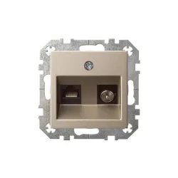 Socket liregus epsilon dat+tv wo-f ch.