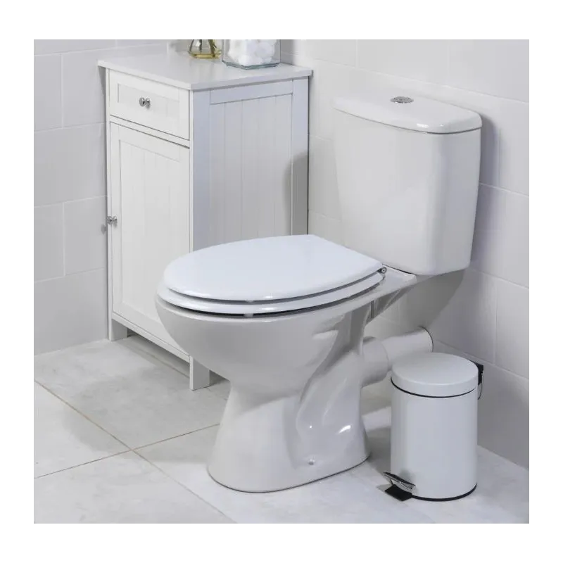 Beldray LA033758WFPEU7 Tongue & Groove Toilet Seat