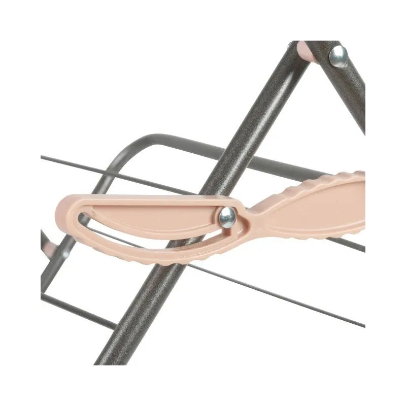 Beldray LA072498GRYNFEU7 Elegant 3-Tier Clothes Airer, Graphite Grey