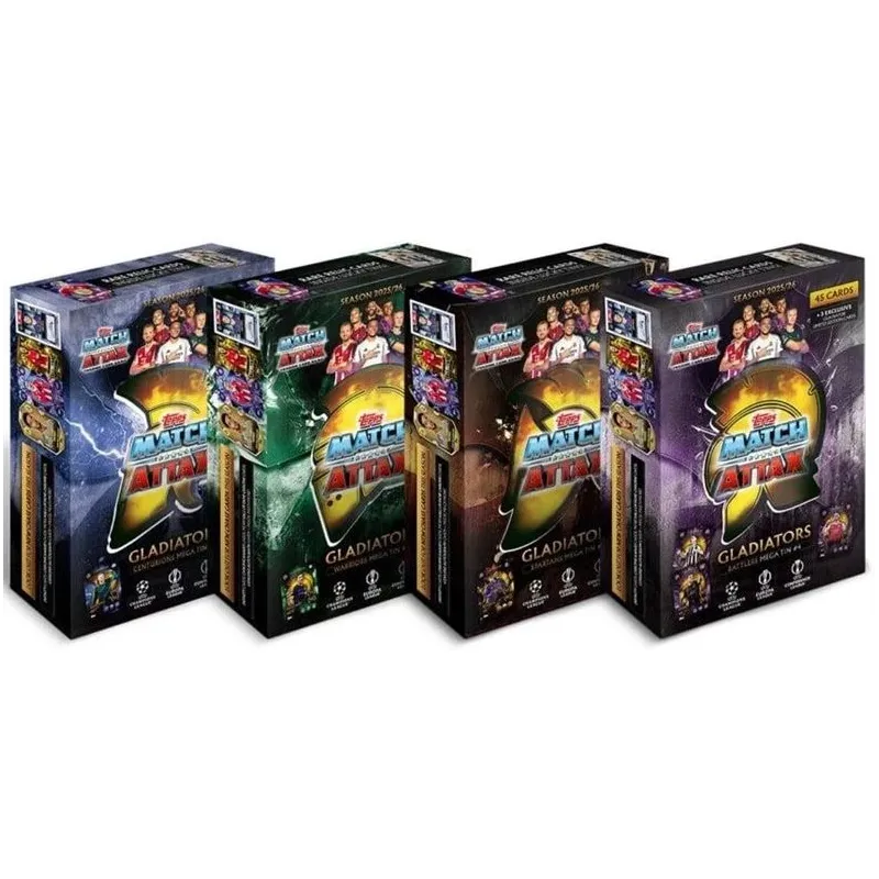 Kolekcionējamās kartes Topps Match Attax Gladiators 2026