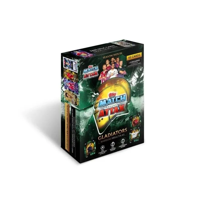 Kolekcionējamās kartes Topps Match Attax Gladiators 2026