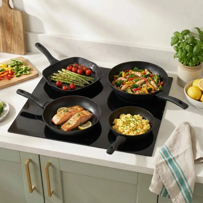 Salter BW11622SA3 Jewel Hex 28cm Stir-Fry Pan