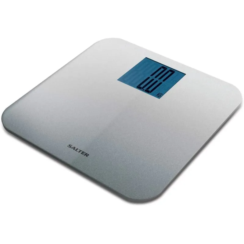 Salter 9075 SCFEU12 Max Electronic Digital Bathroom Scales, Silver