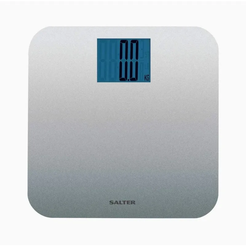 Salter 9075 SCFEU12 Max Electronic Digital Bathroom Scales, Silver