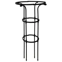 Atbalsts telpaugiem D25-D40cm H95cm, melns