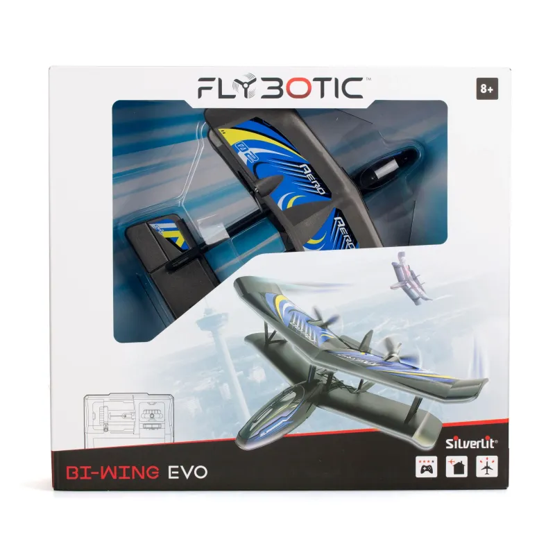 FLYBOTIC radiovadāmā lidmašīna BI-WING EVO