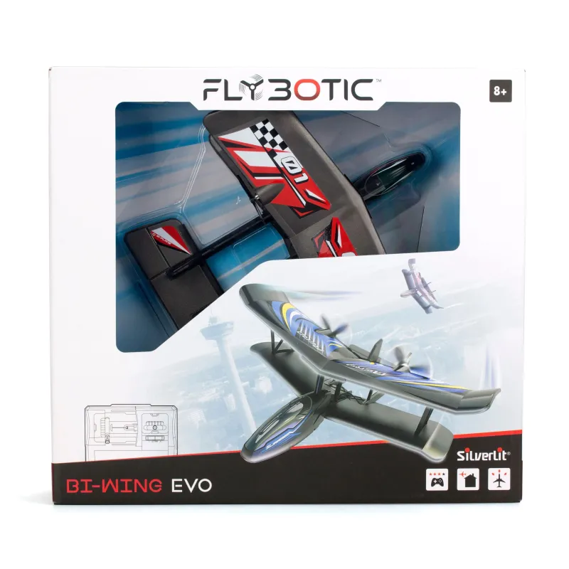 FLYBOTIC radiovadāmā lidmašīna BI-WING EVO