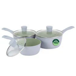 Salter BW092831EU7 Earth 3 Piece ,16-18-20cm, Pan Set