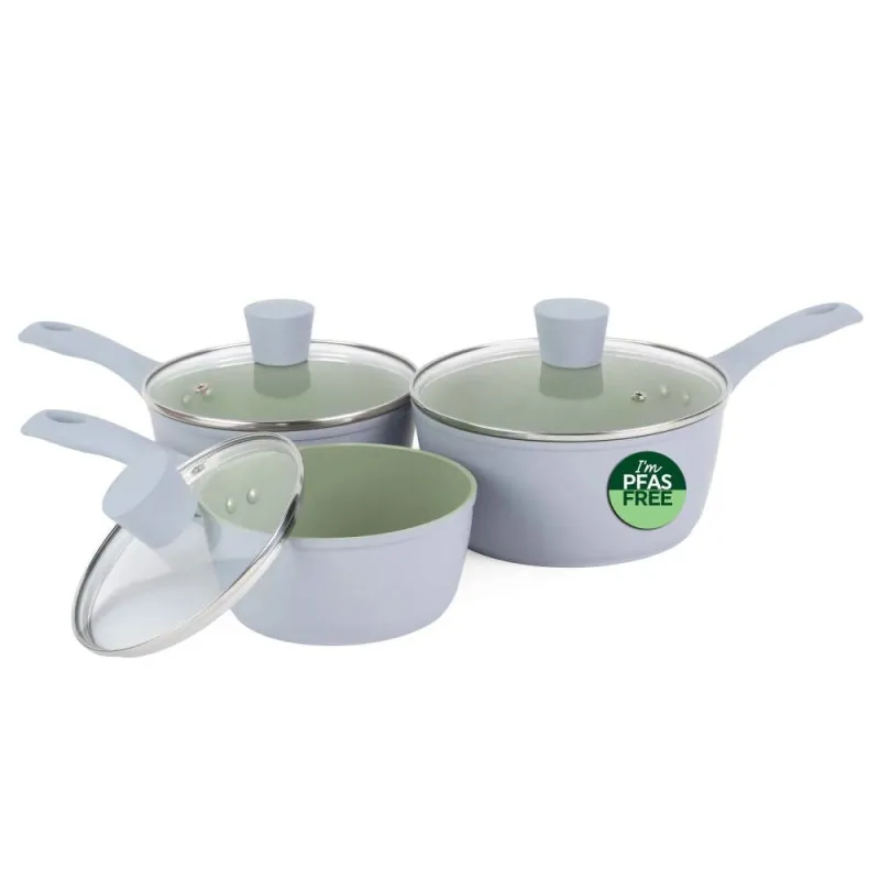 Salter BW092831EU7 Earth 3 Piece ,16-18-20cm, Pan Set
