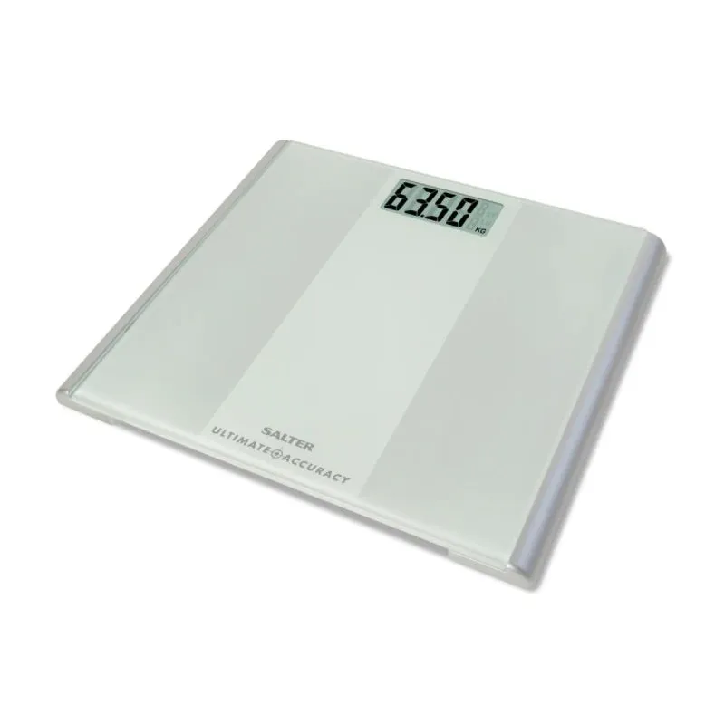 Salter 9009 WFEU12 Ultimate Accuracy Electronic Bathroom Scales, White