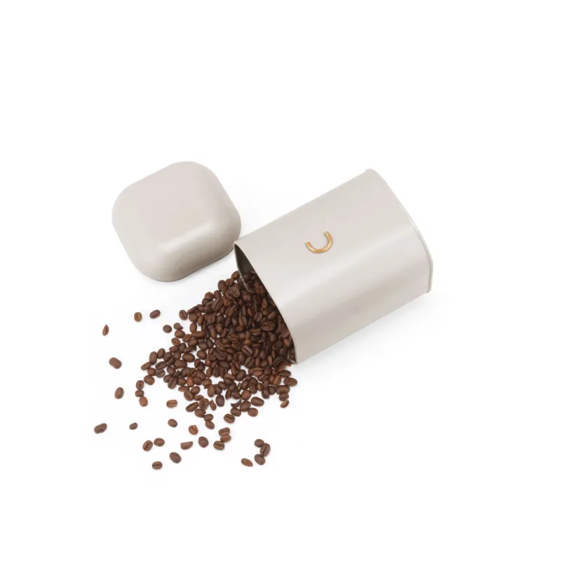 Salter BW13729OEU7 Pebble 3 Piece Canister Set Stone, Beige