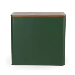 Salter BW12899G Toronto Bread Bin, Green-Wooden