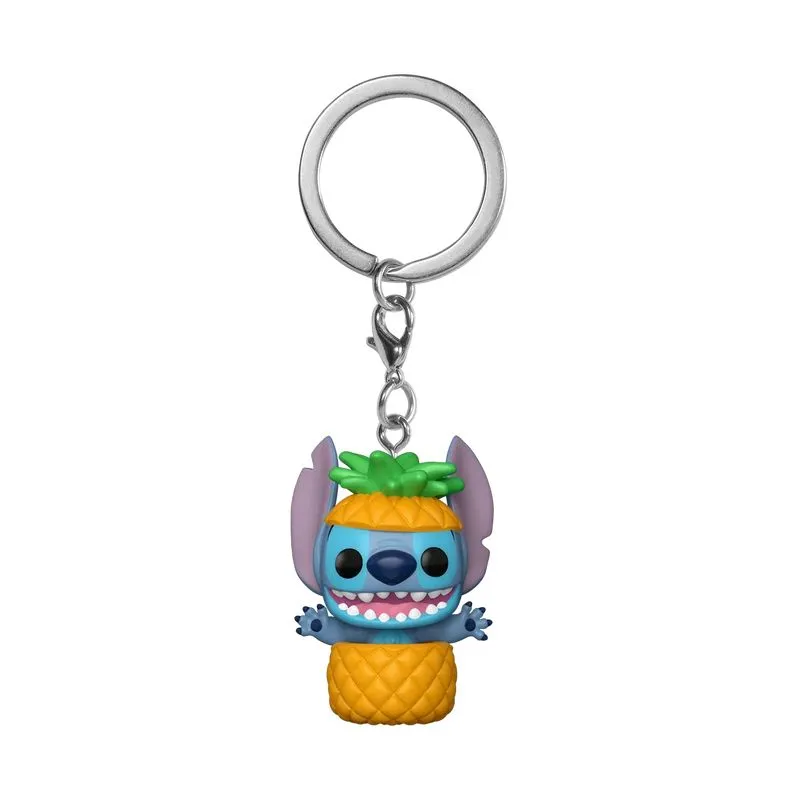 FUNKO POP! atslēgu piekariņš: Disney: Lilo & Stitch - Stitch in pineapple​