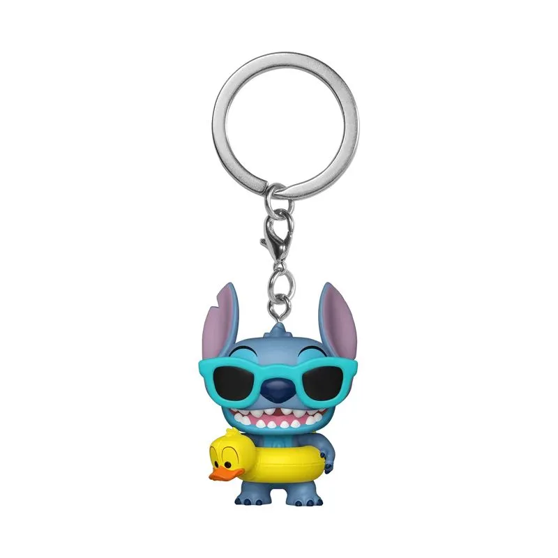 FUNKO POP! atslēgu piekariņš: Disney: Lilo & Stitch - Stitch in Tube​