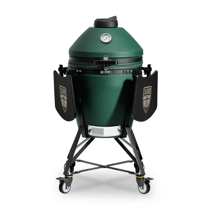 Grils Kamado Bono ZALGIRIS EVO 22. zaļa. 79 cm