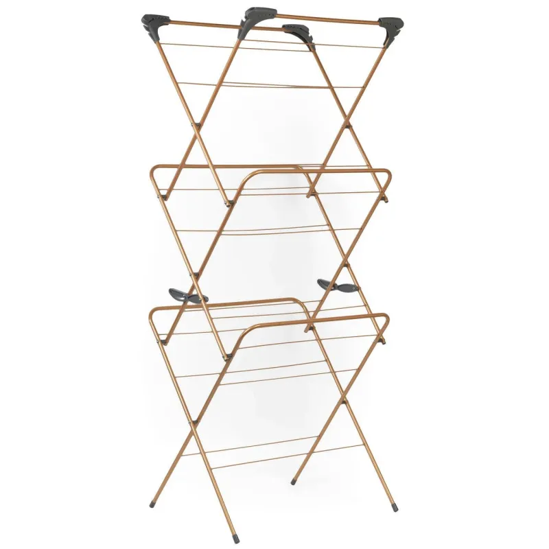 Beldray LA089397GRYEU7 150 Years 3 Tier Airer Grey & Copper