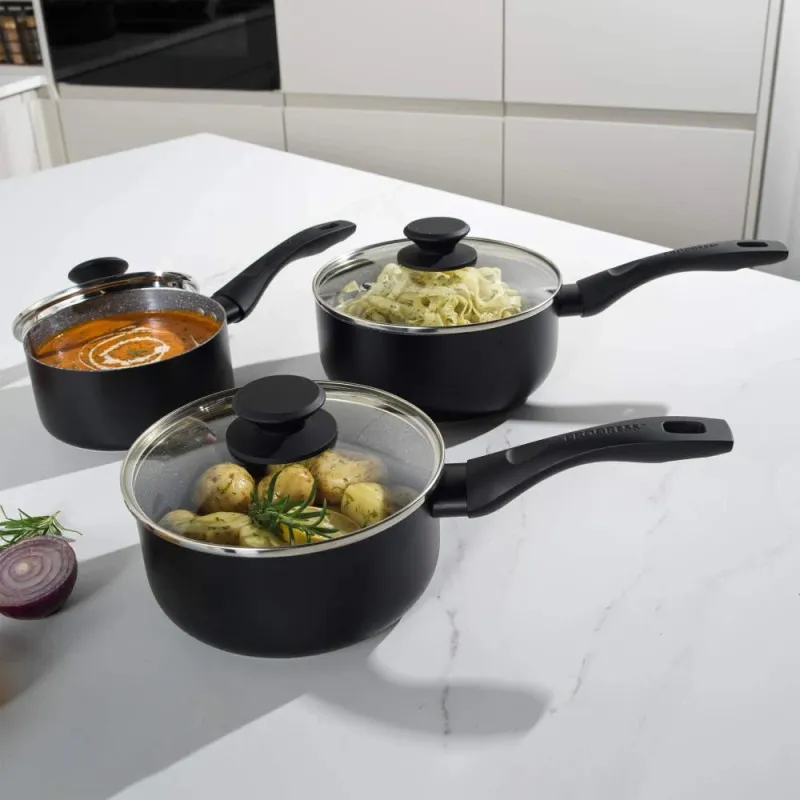 Progress BW12909EU7 Marble Ceramic 20cm Saucepan