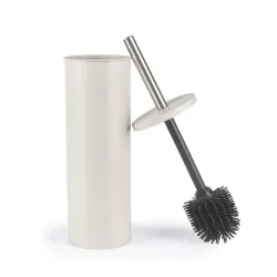 Beldray LA036034GRYPEU7 Anti-bac Silicone Head Toilet Brush, Grey