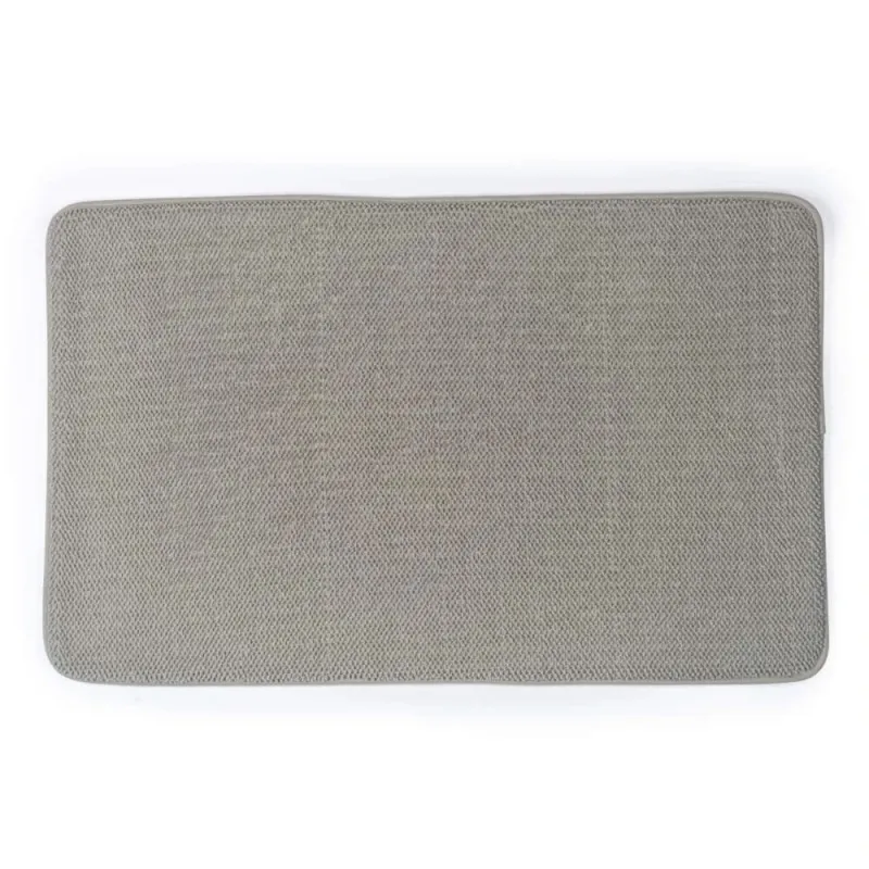 Beldray LA00000099NEU7 Anti-mould Memory Foam Bath Mat 50 x 80 cm, Grey